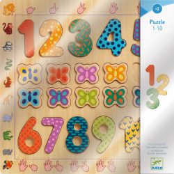   Formaillesztő, formaberakó - 1-től 10-ig kirakó - 1 to 10