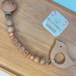    Bella Camila neves cumilánc vagy rágcsalánc Natúr színben fa rágókával