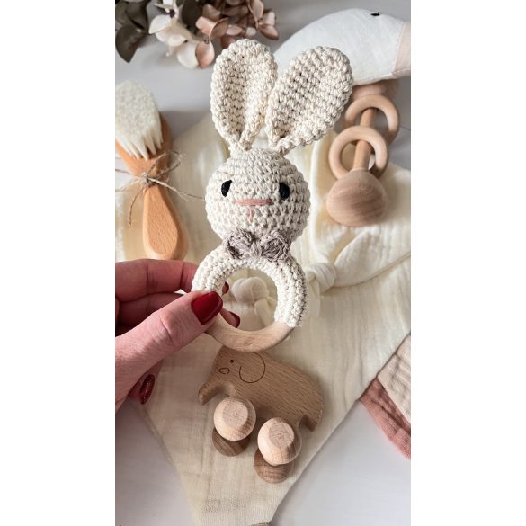 Beige Bunny babaköszöntő ajándék kollekció