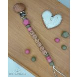 Bella Camila zsálya névre szóló cumilánc 