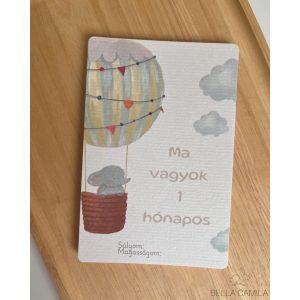 Elefántos mérföldkő kártyák 15 db