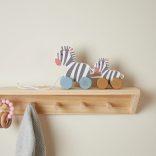 Húzható zebrák fából