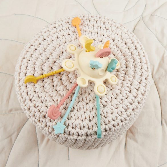 Szilikon Montessori  fejlesztő játék 