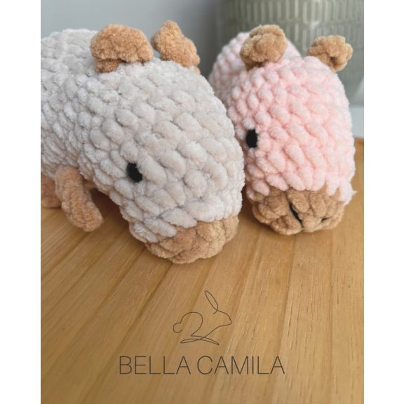 Horgolt capybara 