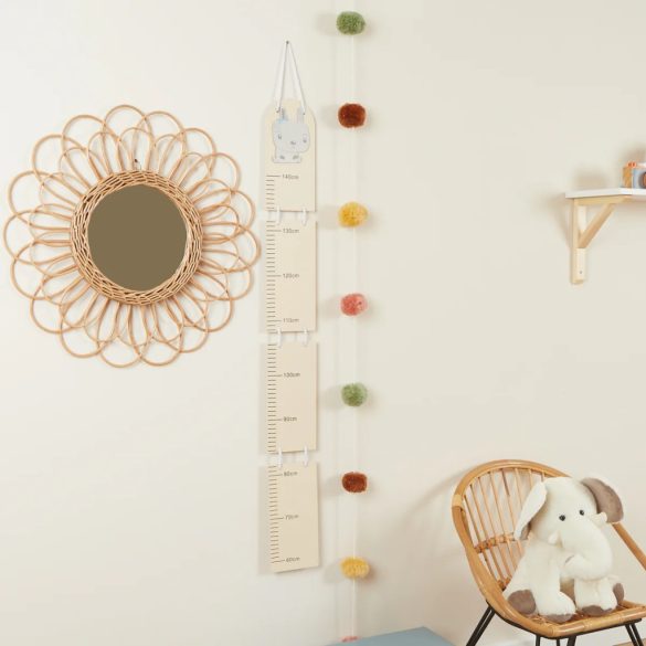 Magasságmérő fából nyuszival