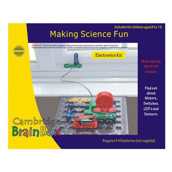 Brainbox Elektronika - Érzékelők és riasztók készlet - Making Science Fun Brainbox Elektronika - Érzékelők és riasztók készlet - Making Science Fun
