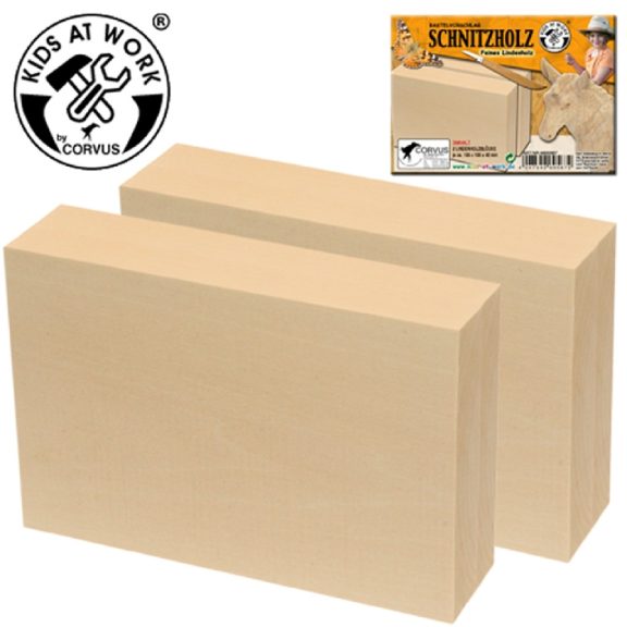 Faragható fatömb - 2 db 150 x 105 x 44 mm Faragható fatömb - 2 db 150 x 105 x 44 mm