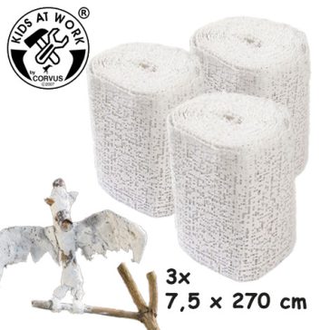 Djeco Gipszpólya kreatív alkotásokhoz - 3 db