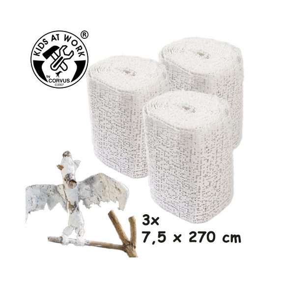 Djeco Gipszpólya kreatív alkotásokhoz - 3 db Djeco Gipszpólya kreatív alkotásokhoz - 3 db