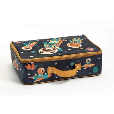 Kis textil bőrönd - Űrutazás - Space suitcase
