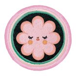 Djeco Tolltartó két rekesszel sok zsebbel - Virág - Fleur stationery kits