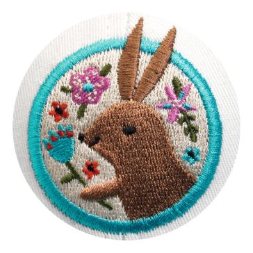 Baseball sapka - Hímzett Bátor nyúl mintás - Rabbit