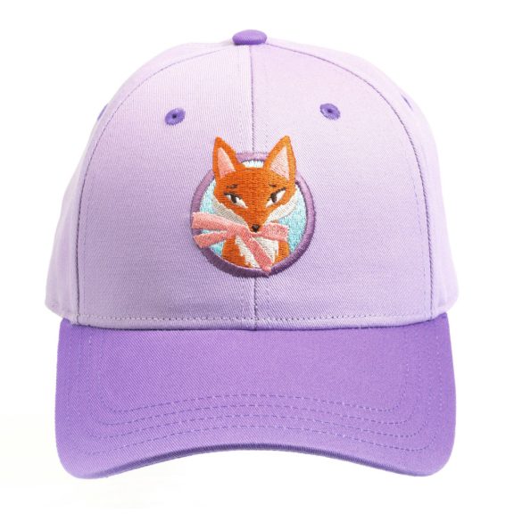 Baseball sapka - Hímzett Elegáns Róka mintás - Fox