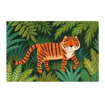 Meghívó készlet - Dzsungel parti - Jungle animals