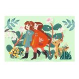 Djeco Meghívó készlet - Kerti parti - Garden friends