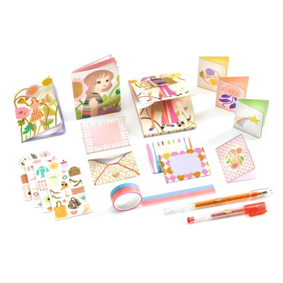Djeco Irodaszeres bőrönd - Tina kisszekrénye - Tinou stationery cabinet Djeco Irodaszeres bőrönd - Tina kisszekrénye - Tinou stationery cabinet