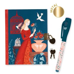   Titkos napló varázstollal - Lisa secret notebook - Magic felt pen