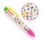 Hatszínű golyóstoll - Fluoreszkáló színek - Rainbow pen Sarah