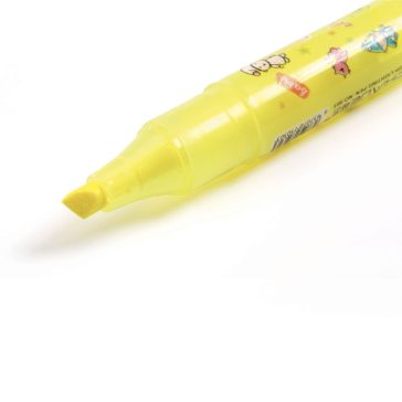   Szövegkiemelő toll mini készlet - 6 neon színben - 6 neon gel fluo highlighters