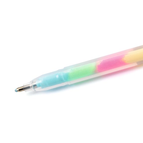 Zselés toll készlet - 6 pasztell színben - 6 pastel gel pens