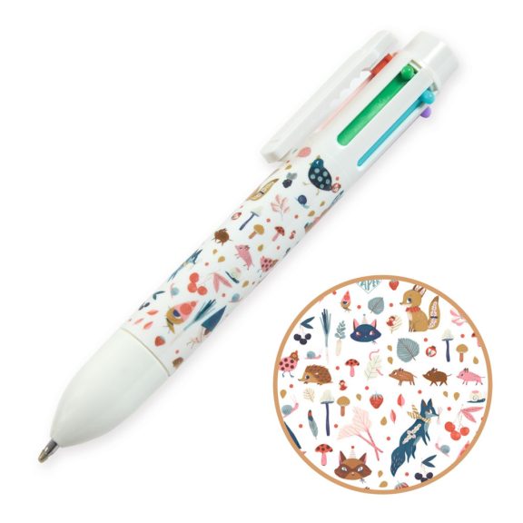 Hatszínű golyóstoll - Lucille rainbow pen, 6 colors Hatszínű golyóstoll - Lucille rainbow pen, 6 colors