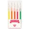 Viaszkréta-toll készlet 5 neon színben - 5 fluorescent wax crayons