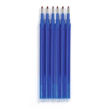   Tollbetét - Kék, 6 db-os - Set of 6 blue refills - medium point