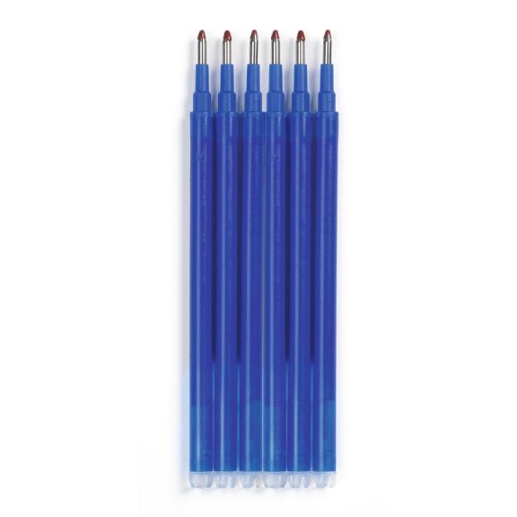 Tollbetét - Kék, 6 db-os - Set of 6 blue refills - medium point