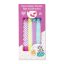 Mágikus filctolkészlet - 6 db radírozható filctoll - Magic erasable markers