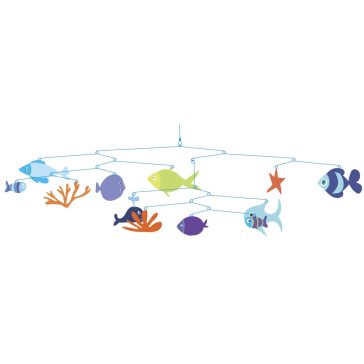 Szélmobil függődísz - A tenger világa - Marine world