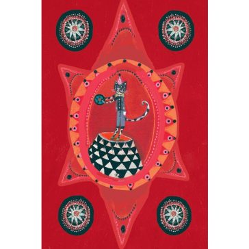 Álomőrző függődísz - Táncosnő - Flamenco 