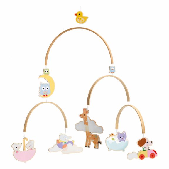 Szélmobil függődísz - Állatkölykök - Baby animals Szélmobil függődísz - Állatkölykök - Baby animals