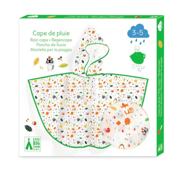 Esőköpeny - Fák alatt - Undergrowth rain cape - S Esőköpeny - Fák alatt - Undergrowth rain cape - S