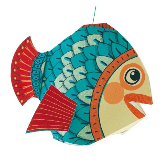 Djeco 3D-s függödísz - Halak - Little fishes Djeco 3D-s függödísz - Halak - Little fishes