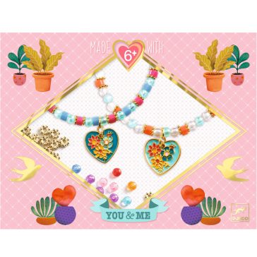   Ékszerkészítő készlet - Páros szívek - Heart Threading