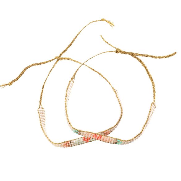 Djeco Ékszerkészítő készlet - Páros szivecskés - Miyuki and Hearts