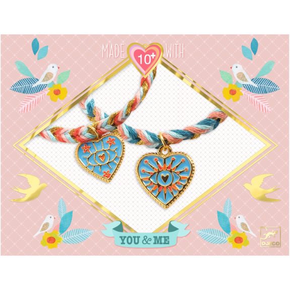 Ékszerkészítő készlet - Páros baráti szívek - Friendships and Hearts Ékszerkészítő készlet - Páros baráti szívek - Friendships and Hearts