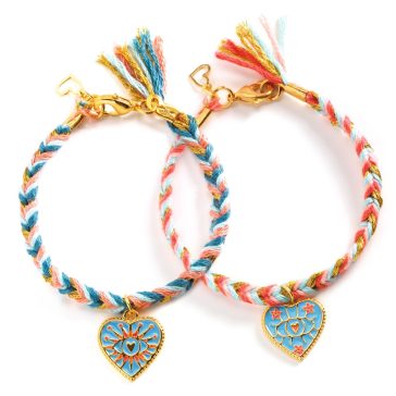   Ékszerkészítő készlet - Páros baráti szívek - Friendships and Hearts