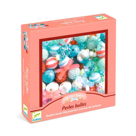 Ékszerkészítő készlet - Buborék gyöngyök, ezüst - Bubble beads, Silver Ékszerkészítő készlet - Buborék gyöngyök, ezüst - Bubble beads, Silver
