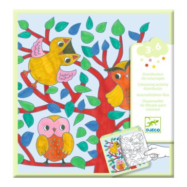   Meglepetés adagoló színező - Erdő - Coloring dispenser, Forest