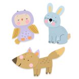 Djeco Ujjfestés - Kisállatkák, matricákkal - Messy fun