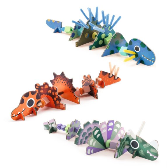 Djeco Fűzés - Dínók - Terrible dinos Djeco Fűzés - Dínók - Terrible dinos