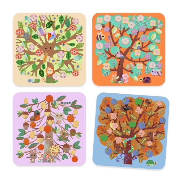 Kollázs műhely - Évszakokon át - Through the seasons
