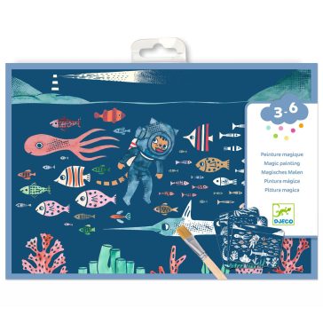 Djeco Vízzel festő készlet - Az óceánban - In the Ocean