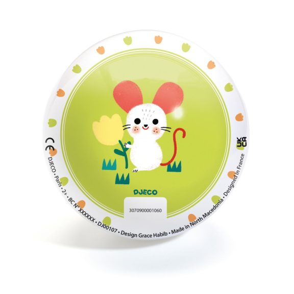 Djeco Gumilabda, ∅ 12 cm - Kiskertben - Lovely bugs Ball