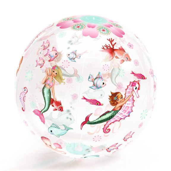 Felfújható labda, Ø 35 cm - Sellős labda - Mermaid Ball Felfújható labda, Ø 35 cm - Sellős labda - Mermaid Ball