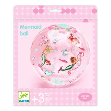 Felfújható labda, Ø 35 cm - Sellős labda - Mermaid Ball 