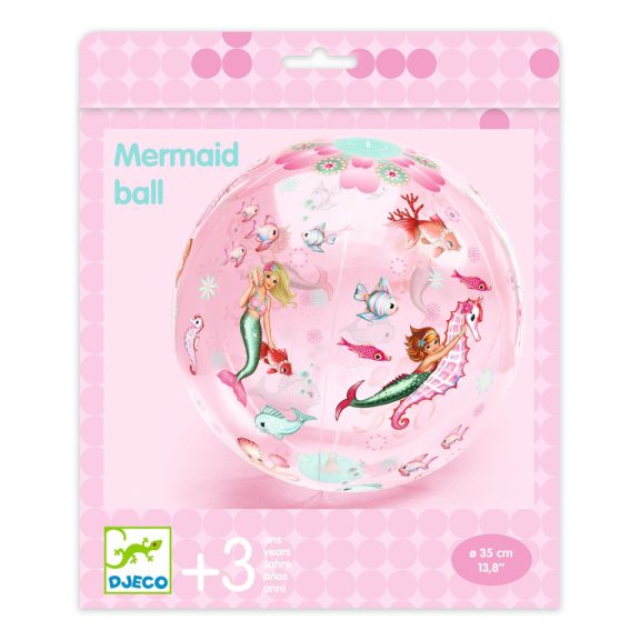 Felfújható labda, Ø 35 cm - Sellős labda - Mermaid Ball Felfújható labda, Ø 35 cm - Sellős labda - Mermaid Ball
