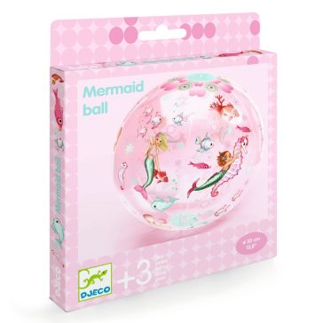 Felfújható labda, Ø 35 cm - Sellős labda - Mermaid Ball 