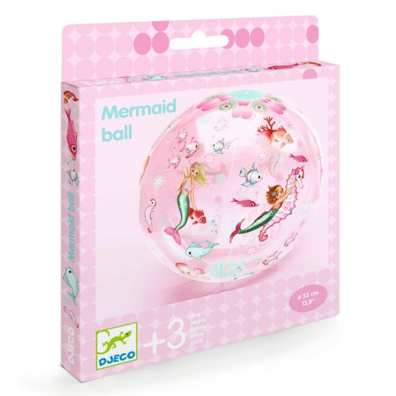 Felfújható labda, Ø 35 cm - Sellős labda - Mermaid Ball Felfújható labda, Ø 35 cm - Sellős labda - Mermaid Ball